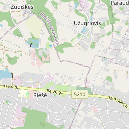 Map - Vilniaus r. sav. Didžiosios Riešės k. Verbų g. 36