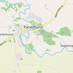 Žemėlapis - Rokiškio r. sav. Panemunio mstl. Sodų g. 3