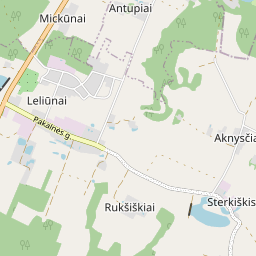 Žemėlapis - Anykščių r. sav. Leliūnų k. Pakalnės g. 13