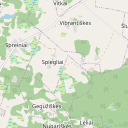 Žemėlapis - Vilniaus r. sav. Spieglių k.