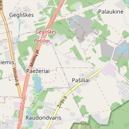 Map - Vilniaus r. sav. Raudondvario k.