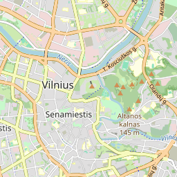 Map - Vilniaus m. sav. Vilniaus m. Sluškų g. 11A