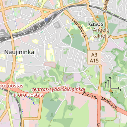 Карта - Vilniaus m. sav. Vilniaus m. Stadiono g. 1-20