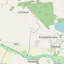 Žemėlapis - Rokiškio r. sav. Konstantinavos k. Nemunėlio g. 1