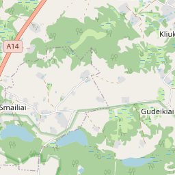 Žemėlapis - Molėtų r. sav. Gudeikių k.