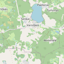 Map - Vilniaus r. sav. Varniškių k.