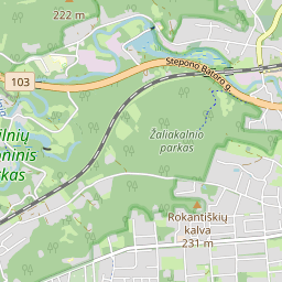 Map - Vilniaus m. sav. Vilniaus m. Stepono Batoro g.