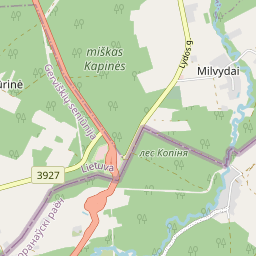 Žemėlapis - Šalčininkų r. sav. Milvydų k.