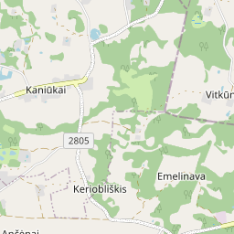 Map - Molėtų r. sav. Kaniūkų k.