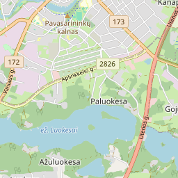Map - Molėtų r. sav. Gojaus k.