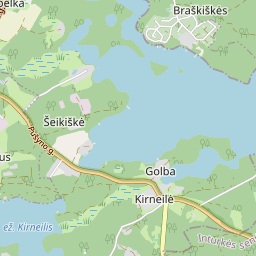 Žemėlapis - Molėtų r. sav. Kirneilės k. Ežerų g. 7B