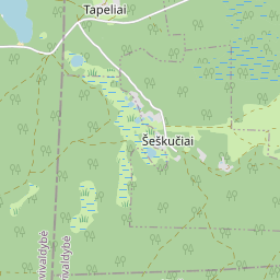 Žemėlapis - Vilniaus r. sav. Tapelių k.