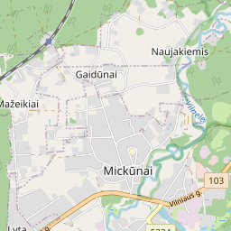 Map - Vilniaus r. sav. Mickūnų mstl. Mickūnų g. 52