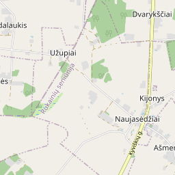 Map - Vilniaus r. sav. Dvarykščių k. Kyviškių g. 59A