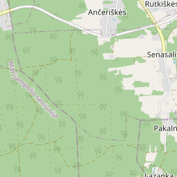 Map - Vilniaus r. sav. Senasalio k.