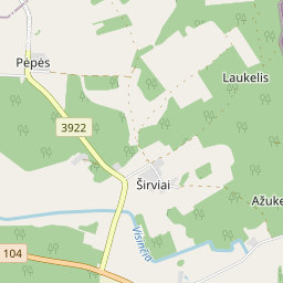 Map - Šalčininkų r. sav. Pėpių k. Klevų g. 6