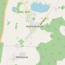 Map - Rokiškio r. sav. Mickūnų k.
