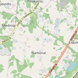 Žemėlapis - Utenos r. sav. Šilinės k. Aukštaitijos g. 14