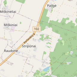 Žemėlapis - Vilniaus r. sav. Stripūnų k.