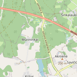 Map - Vilniaus r. sav. Šinkalaukio k.