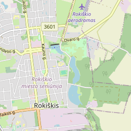 Map - Rokiškio r. sav. Rokiškio m. Respublikos g. 31-5