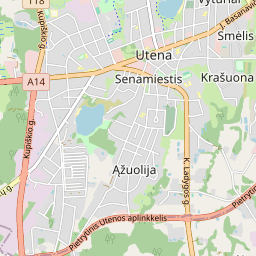 Map - Utenos r. sav. Utenos m. J. Basanavičiaus g. 94-4