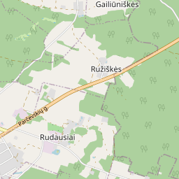 Žemėlapis - Vilniaus r. sav. Rudausių k.