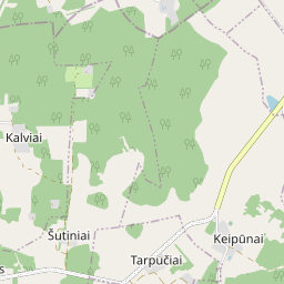 Žemėlapis - Vilniaus r. sav. Kalvių k.