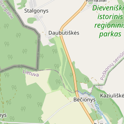 Žemėlapis - Šalčininkų r. sav. Stalgonių k.