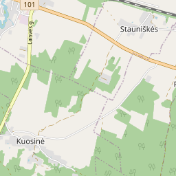 Map - Vilniaus r. sav. Kuosinės k. Kuosinės g. 2A-3