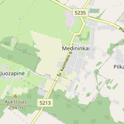 Žemėlapis - Vilniaus r. sav. Medininkų k. Mokyklos g. 11-4