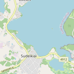 Map - Utenos r. sav. Bikuškio k.