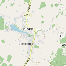 Map - Utenos r. sav. Vilučių k. Liepų g. 22