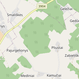 Map - Šalčininkų r. sav. Jurgelionių k.