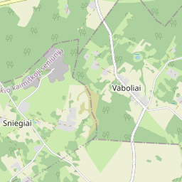 Žemėlapis - Rokiškio r. sav. Sniegių k.