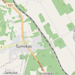 Žemėlapis - Vilniaus r. sav. Šumsko mstl.