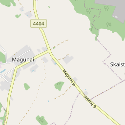 Žemėlapis - Švenčionių r. sav. Magūnų k.