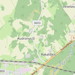 Map - Rokiškio r. sav. Obelių m. Dirbtuvių g. 11A