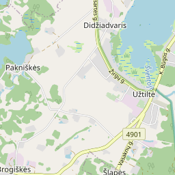 Map - Zarasų r. sav. Baibių k. Ežero g. 2