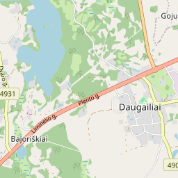 Map - Utenos r. sav. Daugailių mstl. Didžioji g. 6