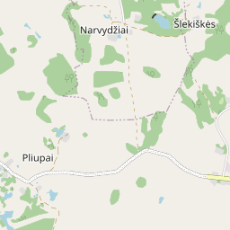 Žemėlapis - Utenos r. sav. Narvydžių k.