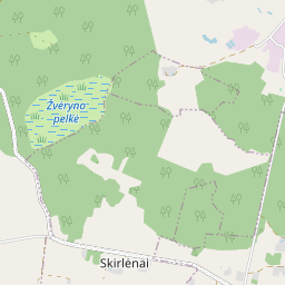 Žemėlapis - Švenčionių r. sav. Karklinės vs.