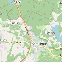 Žemėlapis - Zarasų r. sav. Padusčio k.