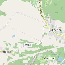 Žemėlapis - Utenos r. sav. Kubilių k.