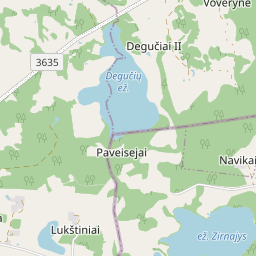 Map - Rokiškio r. sav. Degučių I k.