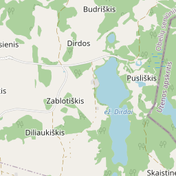 Žemėlapis - Rokiškio r. sav. Sinkiškio k.