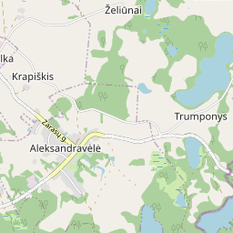 Map - Rokiškio r. sav. Aleksandravėlės k.
