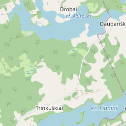 Žemėlapis - Zarasų r. sav. Trinkuškių k.