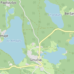 Map - Ignalinos r. sav. Ginučių k. Ginučių g. 40A