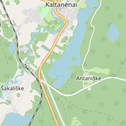 Map - Švenčionių r. sav. Kaltanėnų mstl.